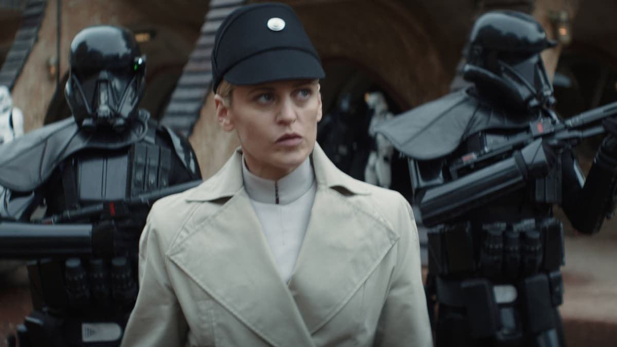 Supervisor?Dedra Meero?(Denise Gough) in Lucasfilm's ANDOR, exclusively on Disney+. ?2022 Lucasfilm Ltd. & TM. All Rights Reserved.