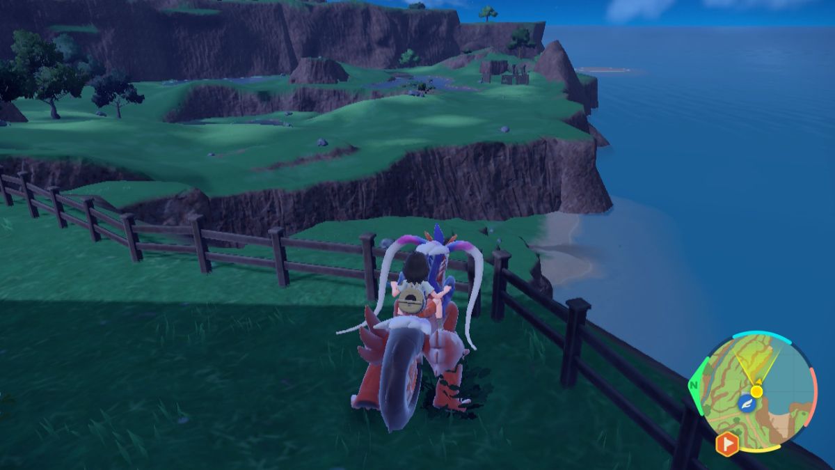 The first beach area available in in Pokemon Scarlet and Violet