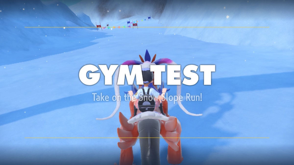 Pokemon Scarlet Ice Gym Leader Test