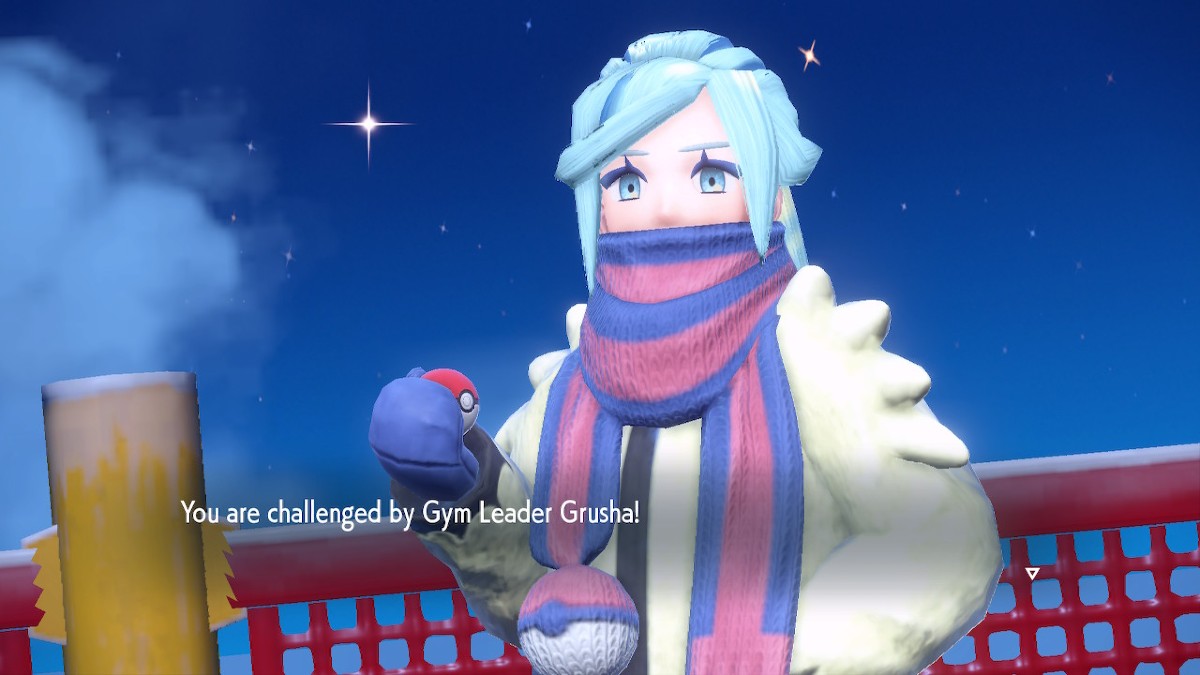 Pokemon Scarlet Ice Type Gym Leader Grusha