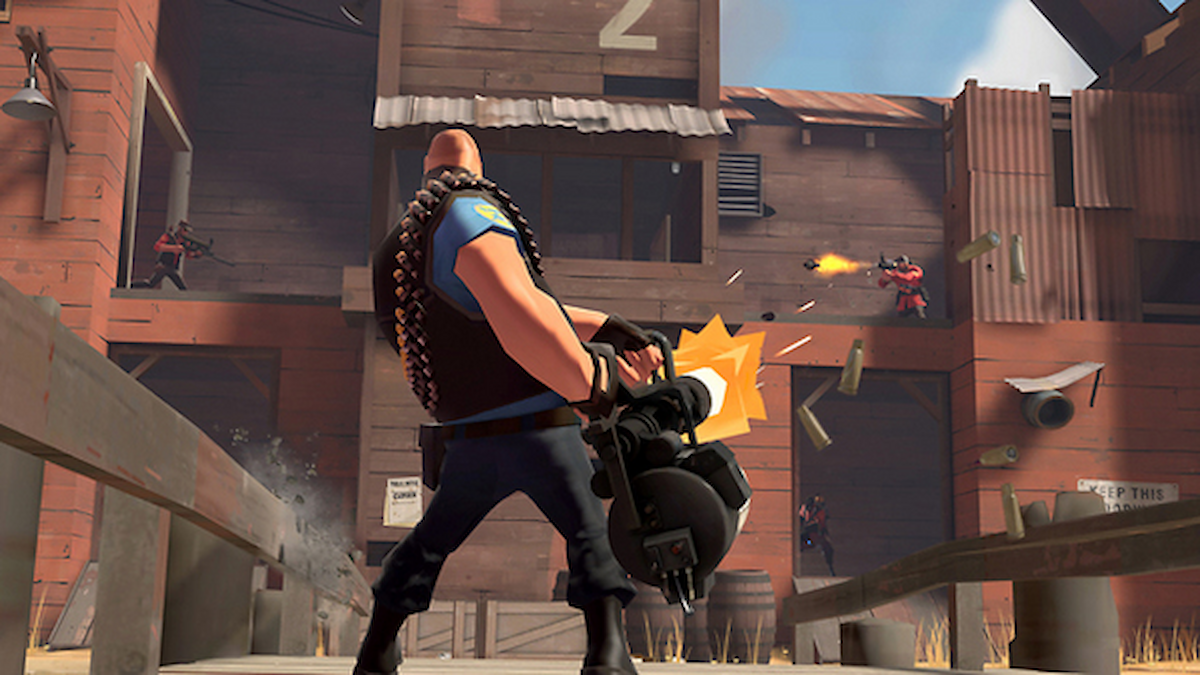 Firefight in Team Fortress 2