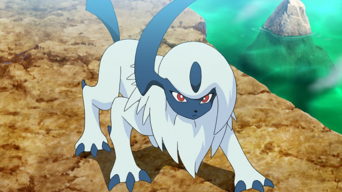 Absol in the Pokemon anime