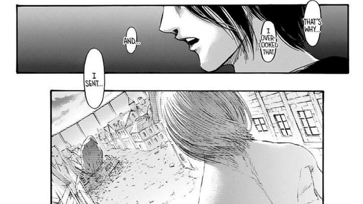 Eren admits to killing his mother in AoT.