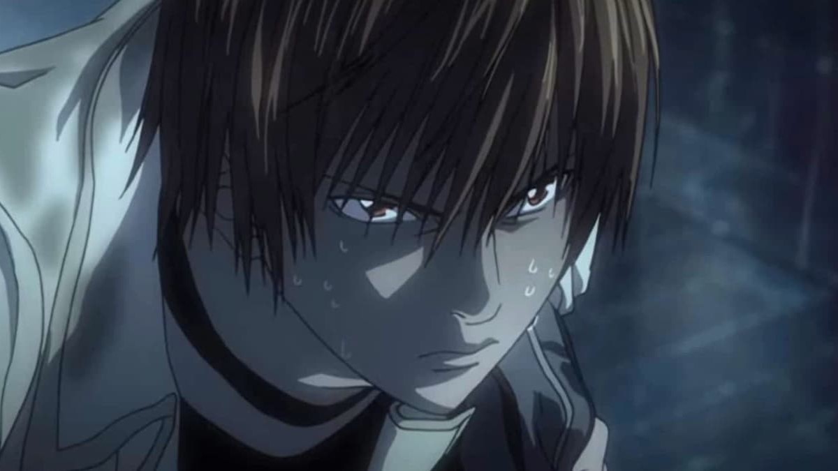 Light Yagami in Death Note first episode