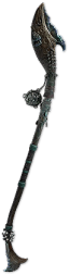 Matsya Crescent Quarterstaff from Path of Exile 2